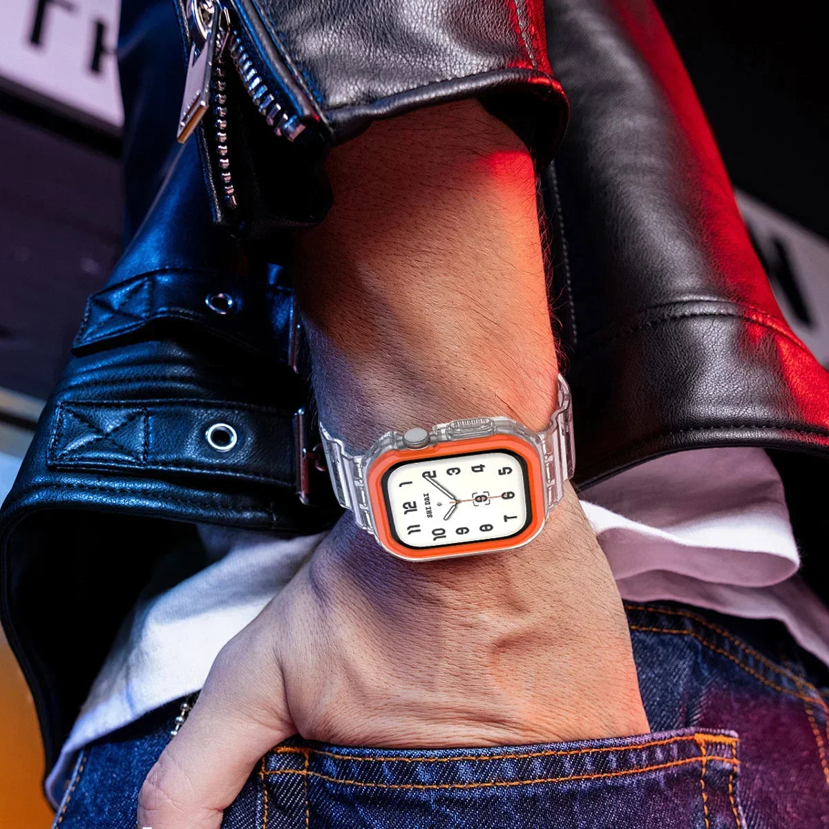 Pulseira + Case  Apple Watch - Aquarium