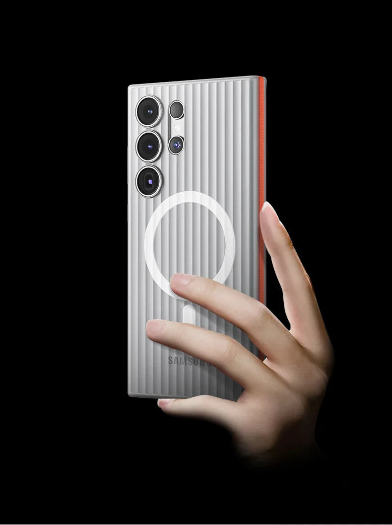 Case / Capinha Samsung Clear Magnética