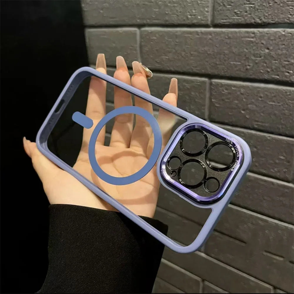 Case / Capinha Iphone Auto Focus (Series 13 ao 16 ProMax)