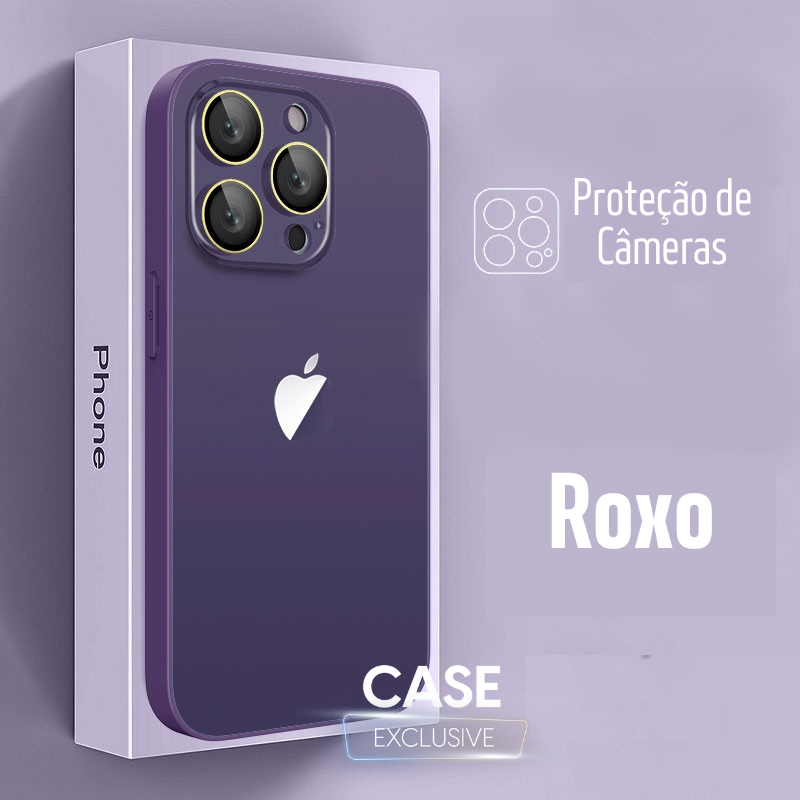 Case / Capinha Iphone i Glass (Series 11 ao 13 ProMax)